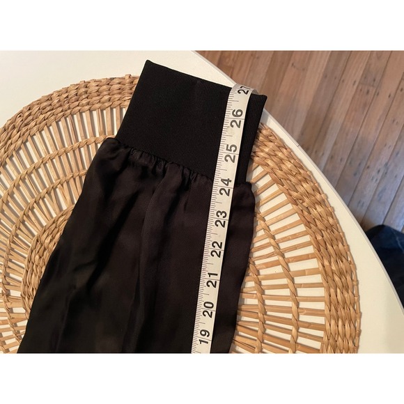 Cinq à Sept Giles Small Black Satin Cargo Jogger Pants Show Stopper City Life - Picture 9 of 14